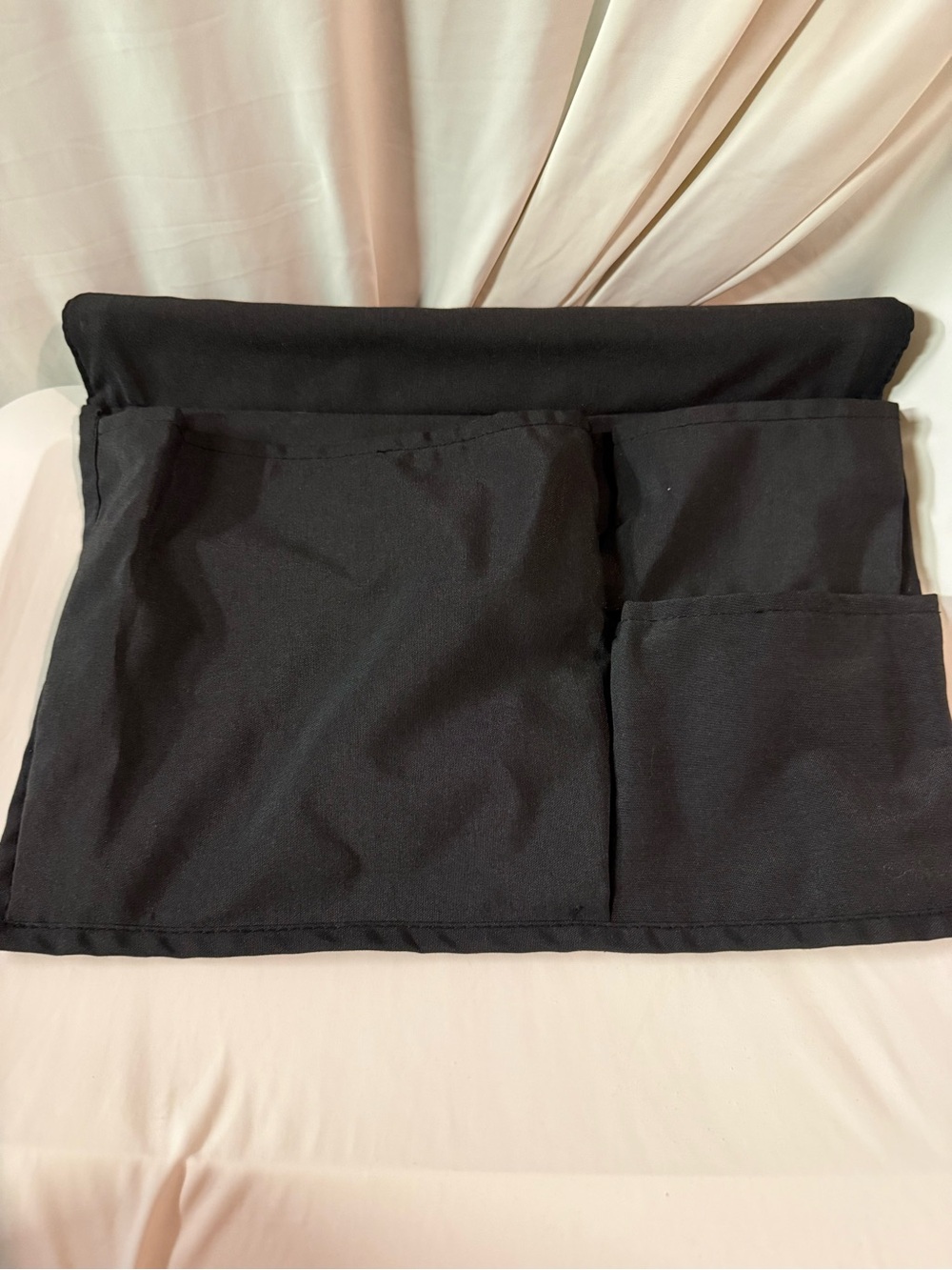 IKEA Black Fabric Bedside Organizer